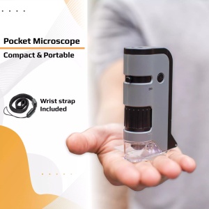Microscop MicroFlip de buzunar Carson, cu LED-uri UV - Img 7