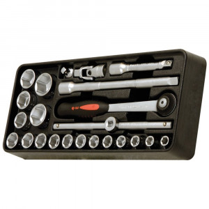Modul MOB IUS PVC cu 23 capete chei tubulare-accesorii 1/2 DH