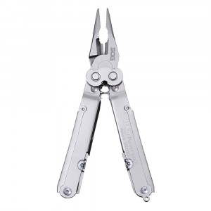 Multitool SOG PowerLock cu husa din nylon, 18 functii, otel inoxidabil 420 - Img 12