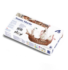 Navomodel Caravelă Santa Maria, scara 1:65 Kit model de navă din lemn - Artesania Latina - Img 8