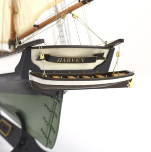 Navomodel Schooner american Harvey, scara 1:60 Kit model de navă din lemn - Artesania Latina - Img 5