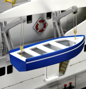 Navomodel Tugboat Atlantic, scara 1:50 Kit model de nava din lemn si ABS navigabil (compatibil R/C) - Artesania Latina - Img 8