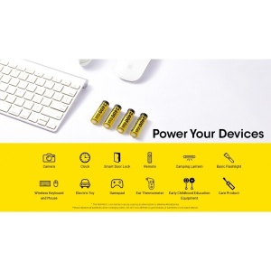 Nitecore NH2400 Set 4 Acumulatori AA USB-C - Img 2