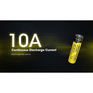 Nitecore NL1840HP Acumulator 18650 4000mAh 10A - Img 5