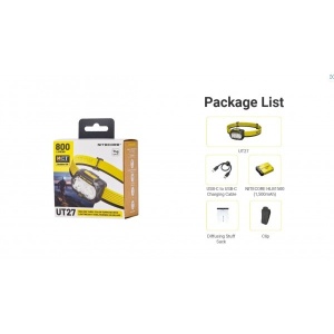 Nitecore UT27 MCT, Lanterna Frontala Alergare 800 Lumeni - Img 15