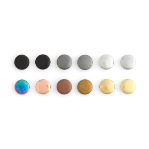 Nituri cap dublu negru, Tandy Leather - Img 2