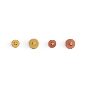 Nituri cu saiba din alama nr. 12, tija 25 mm, set 75 buc - Tandy Leather 11282-21 - imagine 2
