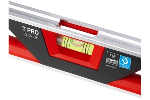 Nivela din plastic/aluminiu torpedo pro, 2 bule + 1 x 45 grade, 23 cm, magnetica SOLA T PRO - imagine 4