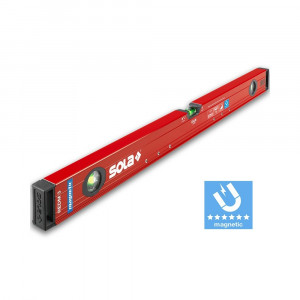 Nivela magnetica cu profil tubular REDM, SOLA - Img 1
