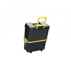 P.O. 10M Cutie plastic mobila dubla 18", Port Bag - Img 3