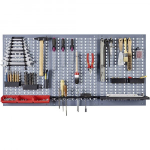Panou perforat vertical/orizontal 400x600 pentru scule profesionale - Img 4
