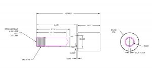 Penseta-E 3C, pentru freze Sherline - Img 3