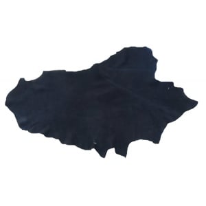 Piele Naturala Vopsita / Captuseala Negru pentru Proiecte Mici