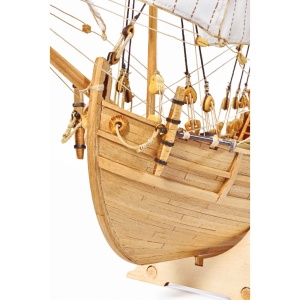 Pinta - Caravela lui Columb 1492, Navomodel Amati, Scara 1:65 Lungime 45cm - Img 10