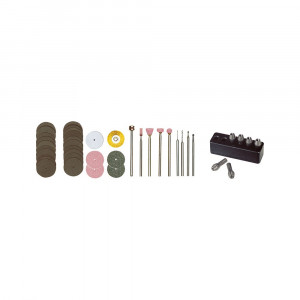 Proxxon 29800, Masina pentru gaurit-frezat IBS/A, 7000-23000 rpm, + 1xAcuu, incarcator, geanta si accesorii - Img 3