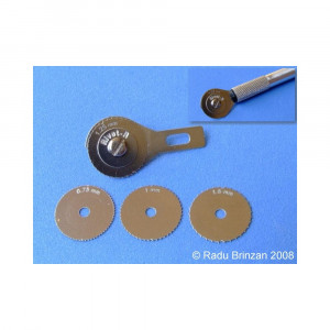 RB-T009 Rivet-R Set roti imitatie nituire, modelism/hobby - Img 1