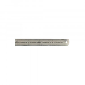 Rigla din inox 1500 mm Hedue pentru masurare si trasare - Img 2