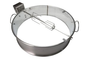 Rotisor pentru gratar pe carbuni de tip kettle Slow 'N Sear® SNS GRILLS de 56cm - Img 1