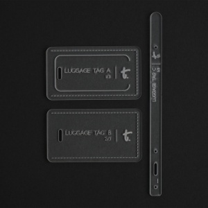 Sablon acrilic eticheta de bagaj (Luggage Tag) - Tandy Leather 58041-00