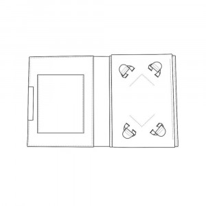 Sablon pentru husa de tableta - Tandy Leather - Img 1