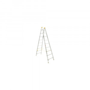 Scara dubla profesionala 2x9 trepte - Img 1