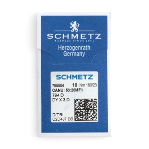 Set 10 ace Schmetz 794 D pentru masini de cusut piele, marime ata 138 - Tandy Leather 3789-61
