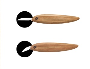 Set 2 cutite de sculptura pentru detalii FP01, Flexcut