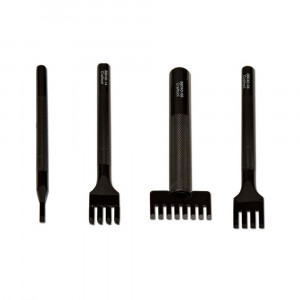 Set 4 dalti perforare pielarie, 3.2mm Tandy Leather