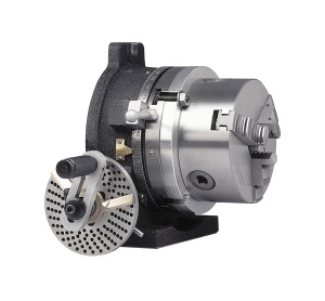Set cap divizor Ø 150 mm cu placute indexabile si universal strung 3 bacuri, Wabeco - Img 2