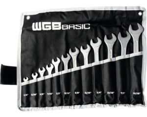 Set chei fixe WGB, 8 piese, crom-vanadiu