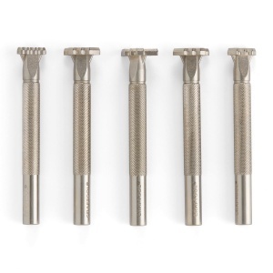 Set de 5 stante de embosare Craftool Make-Your-Own pentru model belt weave (impletitura de curea) - Tandy Leather 69075-00 - Img 4