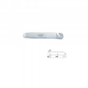 Set de doua leviere pentru cauciuc din metal, Unior