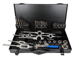 Set de filete si filiere HSS, 44 de piese, WABECO