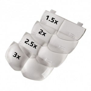 Set de lentile de inlocuire MagniVisor Deluxe din seria PRO - 1,5x/2x/2,5x/3x, Carson - Img 8