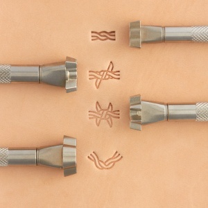 Set de stante "Sarma ghimpata" pielarie Tandy Leather
