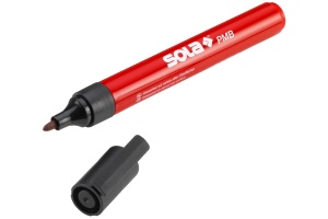 Set markere permanente 20xnegru/20xrosu SOLA PMBR SET - imagine 2