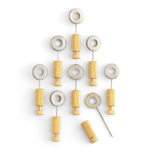 Set pini de pozitionare pentru cusaturi in piele si marochinarie Tandy Leather - Img 3