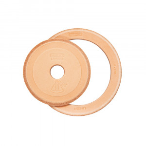 Set roti cu discuri piele profilate pentru honuire, Tormek - Img 3