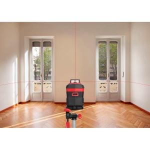 SKIL 1960 DA Nivela laser cu linie în cruce 360 garde, lumina rosie, raza actiune 20m, Accu Li-Ion, include incarcator micro USB si geanta de transport - Img 2