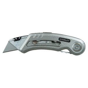 Stanley 0-10-813, Cutit uilitar sport Quickslide, lama cu zimti + slider cu lama de zinc, 120mm - Img 6