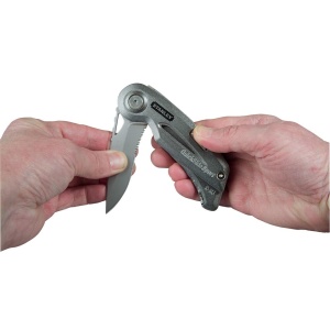 Stanley 0-10-813, Cutit uilitar sport Quickslide, lama cu zimti + slider cu lama de zinc, 120mm - Img 12