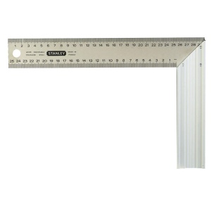 Stanley 1-45-687, echer din otel pentru dulgherie, 200 x 400 mm - Img 1