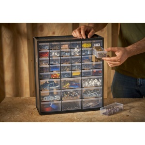 Stanley 1-93-981, organizator 36,5 x 16 x 44,5, cu 39 de sertare - Img 2