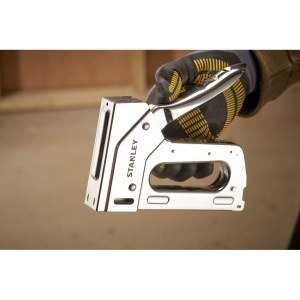 Stanley 6-TR110, capsator manual din otel, pentru regim greu, TR110, functioneaza cu capse tip G - Img 10