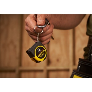 Stanley FMHT0-33856, ruleta tip breloc 2m, sistem de blocare Slide Lock, carlig tru-zero, 2m x 13mm - Img 5