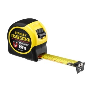 Stanley FMHT0-33868, ruleta magnetica fatmax 8m, Mylar®, BladeArmor, tru-zero, rupere la 3.2m, magnet detasabil, 8m x 32mm, blister - Img 3