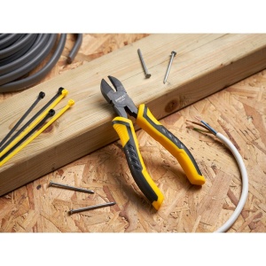 Stanley STHT0-74455, cleste cushion grip cu taiere diagonala, 180 mm, blister - Img 4