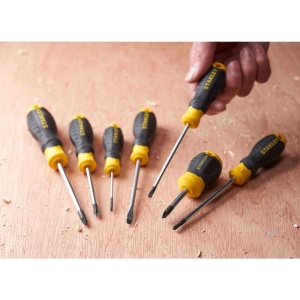 Stanley STHT16195-0, surubelnita Cushion Grip cu varful drept si lungimea tijei de 100mm, 4x100mm - Img 7