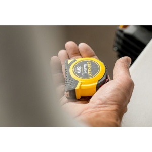Stanley STHT36802-0, ruleta tylon cu dubla blocare 3m, acoperire Tylon, maner ergonomic, 3m x 13mm, blister - Img 7