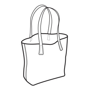 Tipar hartie geanta tote Phoenix (Phoenix Tote) - Tandy Leather 56403-00